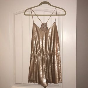 Sequin romper